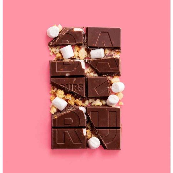 Chocolate de Leite Barú Barra S’more Puff Bonkers de 85 g, ideal para os amantes de chocolate. Experimente esta delícia hoje!