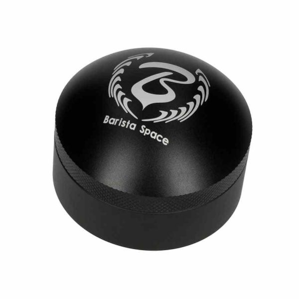 Nivelador de Café Barista Space C1 - 58mm Preto, Ferramenta Profissional de Distribuição. Melhore sua experiência com café!