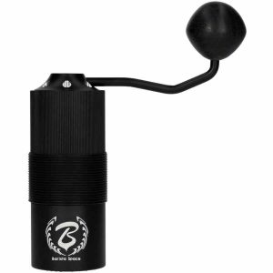 Moedor manual Barista Space em preto para um café perfeito - acessório de qualidade premium para baristas.