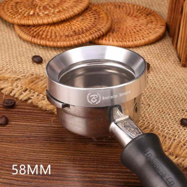 Funil Dosador Magnético premium Barista Space 58 mm para café - Compatível com Porta-Filtros 58 mm - Acessório de Barista de Alta Qualidade