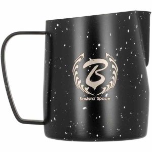 Caneca de leite Barista Space 450 ml, Star Night - Utensílio de barista de alta qualidade para preparar café. Ideal para seu café perfeito!