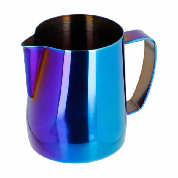 Jarra de leite Barista Space azul - Acessório de alta qualidade para baristas profissionais. Ideal para fazer arte latte. Compre online!