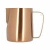 Jarra de leite Barista Space em cobre para espumar o leite perfeito, acessório premium para baristas.