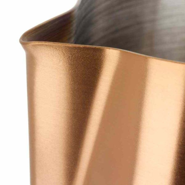 Jarra de Leite Barista Space em Cobre para Café - Utensílio Profissional de Qualidade Premium, Ideal para Baristas - Compre Online Agora!
