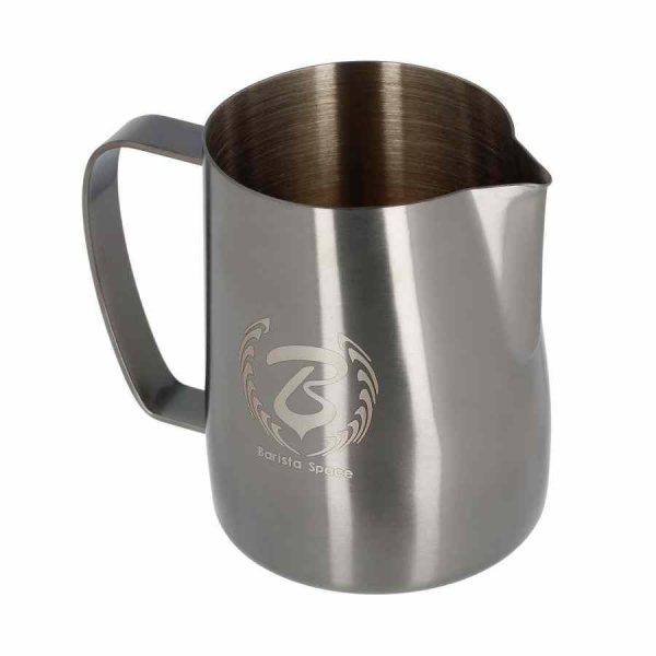 Jarra de leite Barista Space, cinza escuro - Acessório premium para baristas profissionais. Ideal para latte art. Compre online agora!
