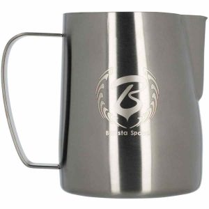 Jarra de leite Barista Space em cinza escuro, ideal para espuma de leite perfeita. Compre online e aprimore seu café em casa!