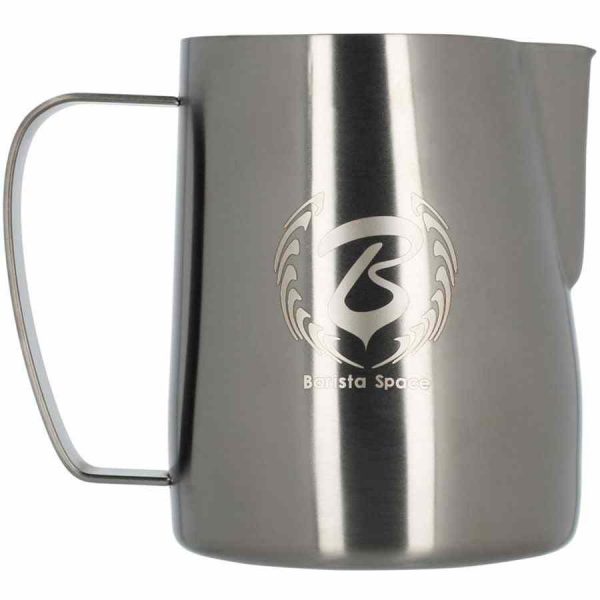 Jarra de leite Barista Space em cinza escuro, ideal para espuma de leite perfeita. Compre online e aprimore seu café em casa!