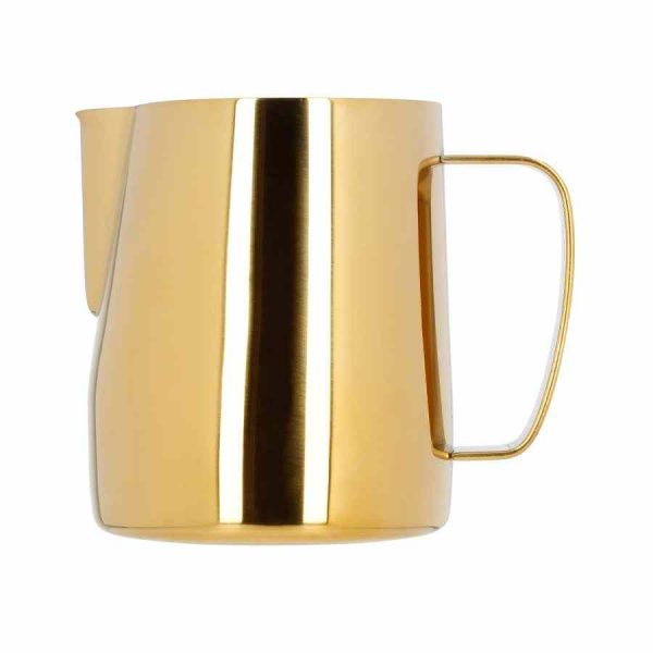 Jarra de leite Barista Space dourada para fazer espuma de leite de qualidade profissional - Compre online agora!