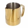 Jarra de leite Barista Space, dourada - Utensílio de alta qualidade para baristas exigentes. Aprecie o seu café como um verdadeiro profissional!