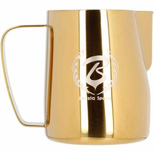 Jarra de leite Barista Space dourada - acessório premium para baristas exigentes. Compre online e eleve a sua arte de café!