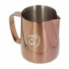 Jarra de leite Barista Space, ouro rosa - Ferramenta essencial para a arte do café. Compre já esta jarra de alta qualidade!