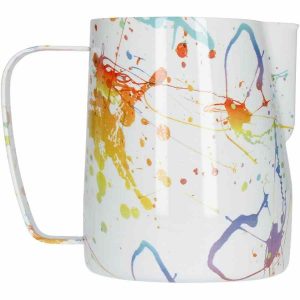 Jarra de leite Barista Space Splash: Ferramenta essencial para baristas profissionais. Aumente a sua arte de espuma de leite! Compre online agora.