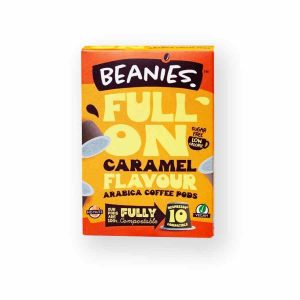 Pack de 10 cápsulas de café caramelizado compatíveis com Nespresso, sabor intenso e irresistível para apreciadores exigentes.
