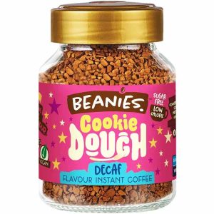 Delicioso gorro descafeinado com sabor a café instantâneo, 50g - Sinta o sabor da massa de biscoito nesta delícia de qualidade superior!