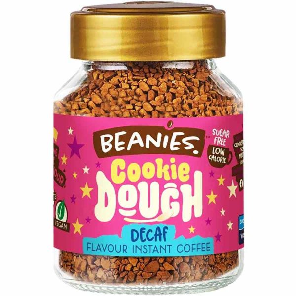 Delicioso gorro descafeinado com sabor a café instantâneo, 50g - Sinta o sabor da massa de biscoito nesta delícia de qualidade superior!