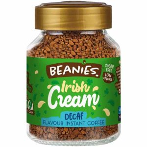 Café Instantâneo Descafeinado com Creme Irlandês de 50g - Delicie-se com a qualidade deste café premium para venda online.