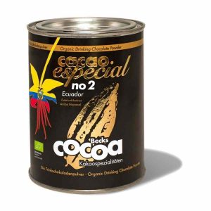 Chocolate quente em pó de alta qualidade da Becks Especial não. 2 Above Nacional, 250 g - Aconchego no inverno garantido.