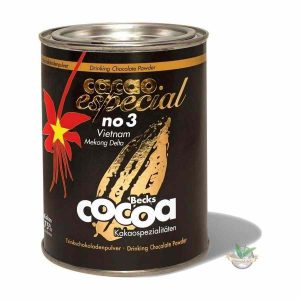 Desfrute de um momento indulgente com Becks Especial nº. 3 Chocolate Quente Vietnamita em Pó de Origem Única 250 g. Delicie-se!