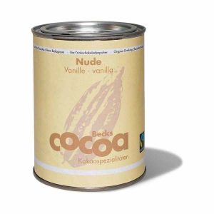 Chocolate em Pó Orgânico Becks Nude Baunilha para Bebida, 250 g - Delicioso e Sustentável. Aproveite o Melhor do Chocolate Orgânico!