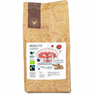 Café Premium Bergstrands Meru FTO 1 kg em grãos - Aroma intenso e sabor irresistível. Café de alta qualidade para os apreciadores exigentes.¡