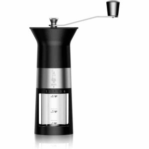 Moedor de Café Preto Bialetti - Desfrute do melhor café com este moedor de design elegante e alta qualidade. Ideal para os amantes de café exigentes.