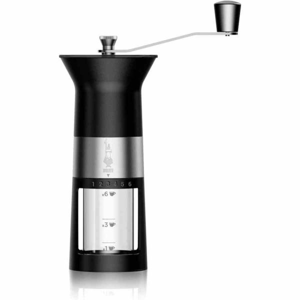 Moedor de Café Preto Bialetti - Desfrute do melhor café com este moedor de design elegante e alta qualidade. Ideal para os amantes de café exigentes.