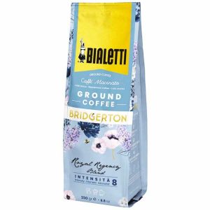 Mistura de Café Moído Bialetti Bridgerton Royal Regency, 250 g - Delicioso blend requintado para desfrutar em casa.