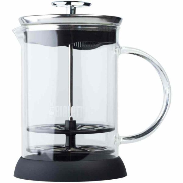 Bialetti Espumante de Leite em Vidro Cappuccinatore 330 ml - Aprecie o café perfeito com este acessório de alta qualidade! Ideal para cappuccinos irresistíveis. Compre já!