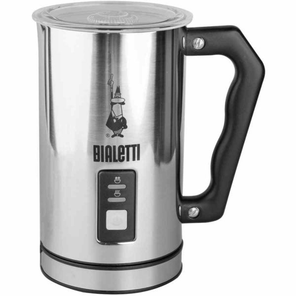 Foto do Batedor de leite elétrico Bialetti MK01 para fazer espuma de leite perfeita. Ideal para cafés e receitas deliciosas. Compre online!