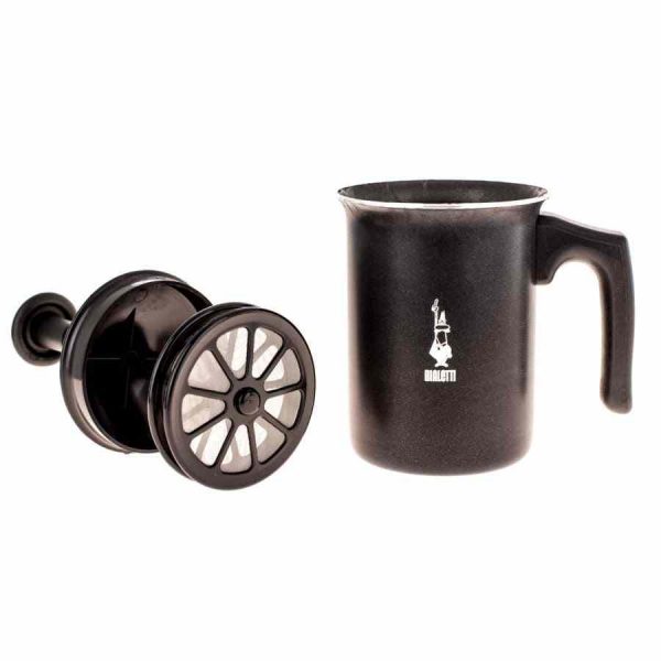 Varinha mágica para espumar leite Bialetti, prepara cappuccinos cremosos. Ferramenta de cozinha indispensável para amantes do café.