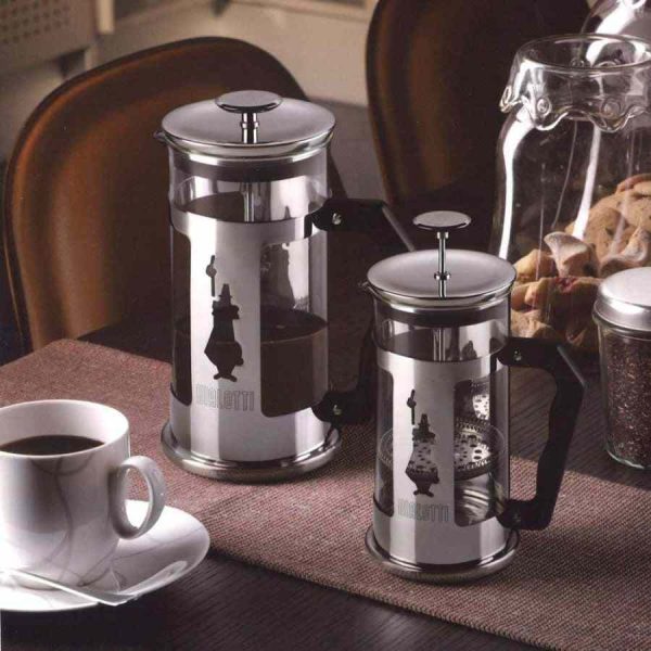 Cafeteira Bialetti Preziosa French Press de alta qualidade para café fresco e aromático. Aprecie o sabor puro do café!