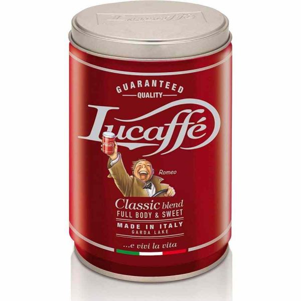 Conjunto Bialetti Venus Moka com Café Moído Lucaffé Classic de 250 g - Delicie-se com a tradição italiana em sua casa!