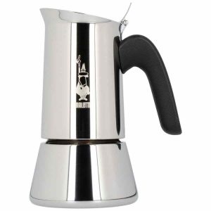 Máquina de café expresso de qualidade superior Bialetti Venus para fogão - prepara café aromático e saboroso. Compre online agora!