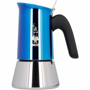 Máquina de café expresso com fogão Bialetti Venus, azul - Prepare café delicioso com esta máquina Bialetti Venus de alta qualidade. Compre online agora!