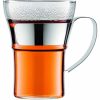 Conjunto de 2 Copos Bodum Assam com cabo de aço, capacidade de 350 ml cada. Design elegante para desfrutar das suas bebidas favoritas.