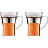 Conjunto de 2 Copos Bodum Assam com Capacidade de 350 ml e Elegante Cabo de Aço Inoxidável para desfrutar das suas bebidas favoritas com estilo e sofisticação. Ideal para compras online.