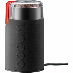 Moedor de café Bodum Bistro Blade preto fosco - Moagem perfeita para seu café matinal. Aproveite o sabor fresco em casa!