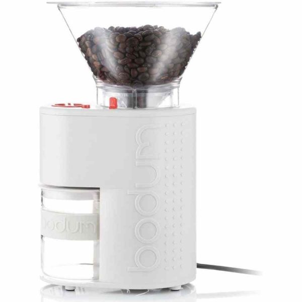 Moedor de café elétrico Bodum Bistro para um café perfeito todas as manhãs no conforto de sua casa. Compre agora e desfrute!