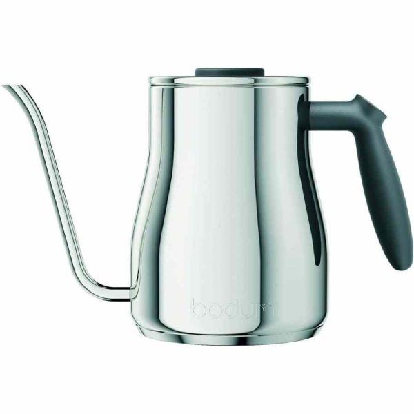 Chaleira Bodum Bistro Gooseneck 1 l, Aço - Elegância e qualidade numa chaleira de aço premium de 1 litro para chá perfeito em casa. Ideal para presentear ou usar diariamente.