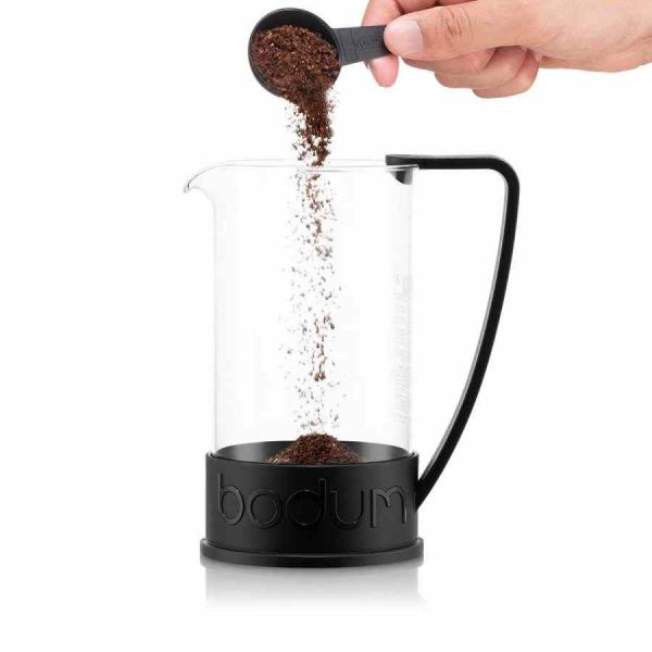 Prensa Francesa Bodum Brasil para 8 Copos, capacidade de 1000 ml - Cafeteira de alta qualidade para café fresco e aromático. Perfeito para sua rotina matinal!