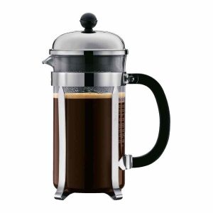 Cafeteira de prensa francesa Bodum Chambord, elegância e requinte para o seu café perfeito. Compre online!