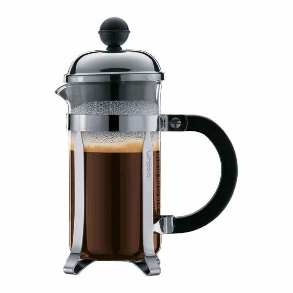 Máquina de café de design elegante da Bodum Chambord para um café aromático perfeito. Ideal para os amantes de café exigentes.