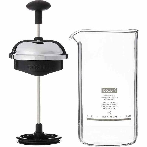 Espumante de Leite Bodum Chambord 0,08 l - Ideal para criar espuma de leite cremosa em casa. Apreciado por quem valoriza qualidade e elegância. Adquira já!