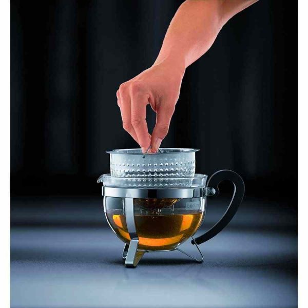 Charme e elegância com o Bule Bodum Chambord 1,0 l - perfeito para momentos especiais. Adquira já o seu!