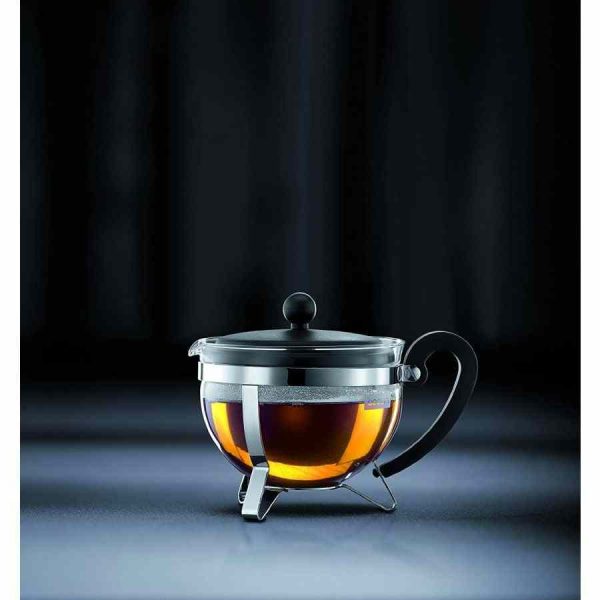 Bule Bodum Chambord 1,0 l em vidro borossilicato - Design elegante e sofisticado para um chá perfeito. Compre online!
