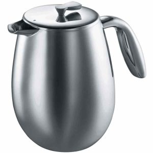 Prensa Francesa de Parede Dupla Bodum Columbia, design premium para café perfeito em casa. Compre agora!