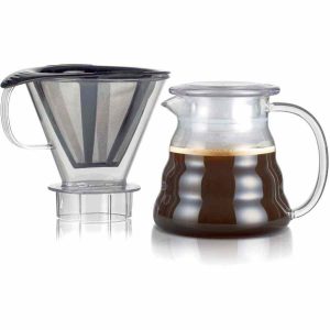 Aprecie o café fresco com o Gotejador e jarra de café Bodum Melior - a solução perfeita para os amantes de café!