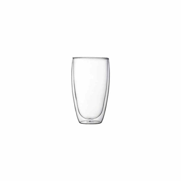Copos Bodum Pavina em Vidro de Parede Dupla - Elegância e Durabilidade para Saborear Bebidas Quentes e Frias - Conjunto de 2 - Compre Online!