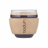 Copos Bodum Pavina com Faixa de Cortiça 350 ml, um toque de elegância para desfrutar a sua bebida favorita. Conjunto com 2 unidades. Compre já!