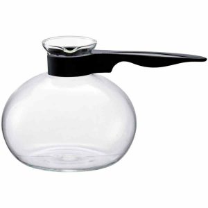Substituto de vidro de Bodum Pebo para cafeteira de vácuo - peça de reposição premium para café fresco em casa.